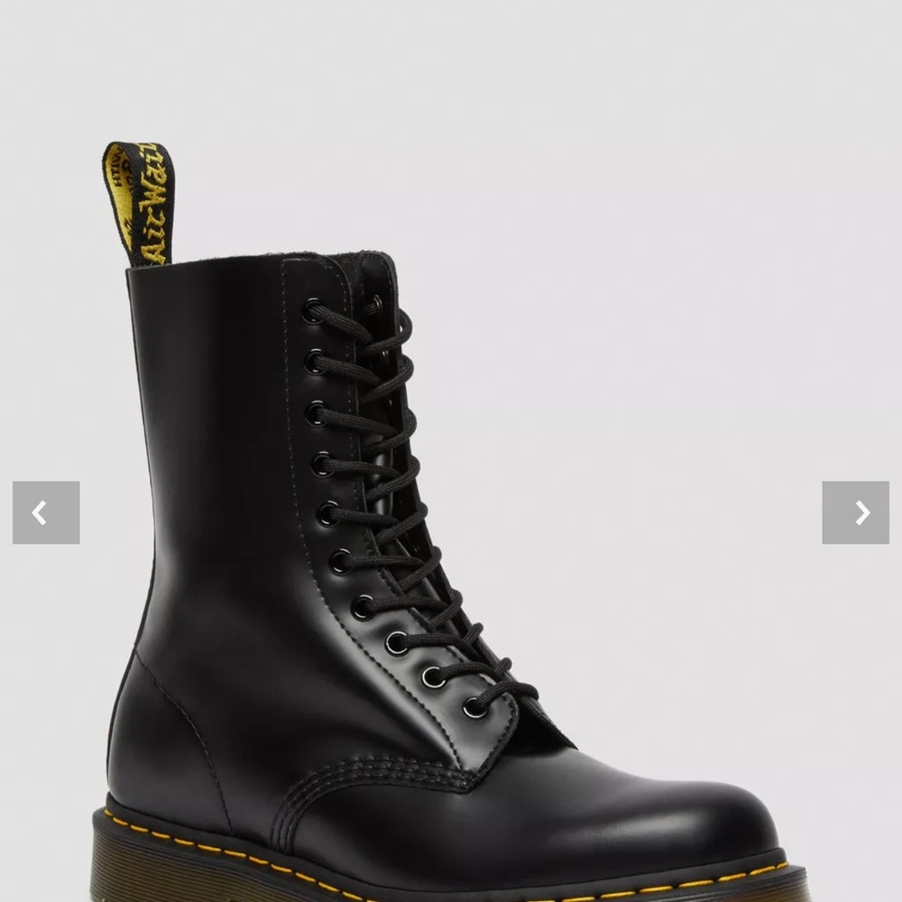 Dr. Martens Black Leather Boots